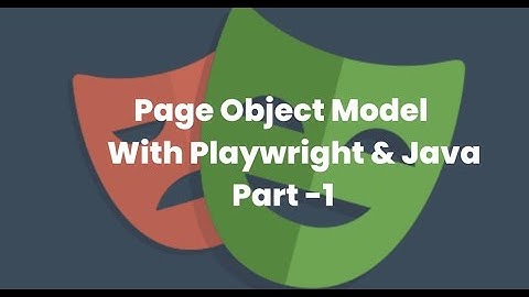 Page Object Model with Playwright and JAVA