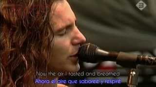 Video thumbnail of "Pearl Jam - Black Live Español Traducido Subtitulado"