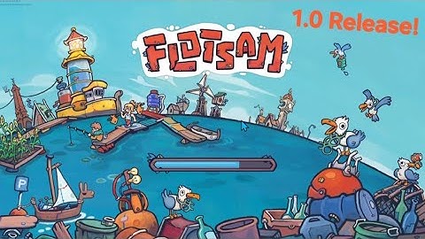 Levendige drijvende stadsbouwer ~ Flotsam ~ Eerste blik