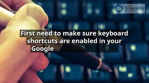 5 speedy keyboard shortcuts for Google Calendar