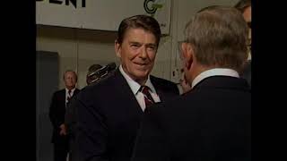 President Reagan&#39;s trip to Greenville, South Carolina on October 15, 1984