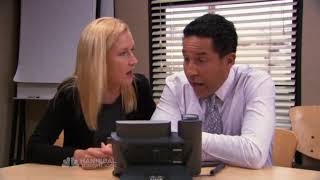 The Office - Angela and Oscar call the Senator