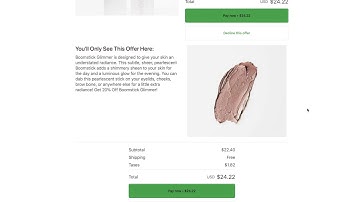 OCU NATIVE Shopify Checkout Walkthrough