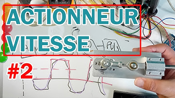 Arduino: Actionneur linéaire rapide - Mesure de la vitesse - Partie 1
