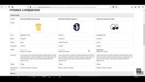 Delete more than 4 product in Compare section of OneShop - Opencart 3 Theme