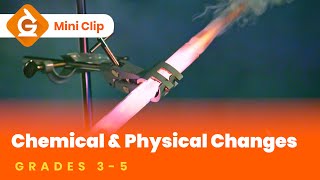 Chemical vs. Physical Changes Video for Kids | Science Lesson for Grades 35 | MiniClip
