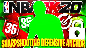 **NEW** SHARPSHOOTING DEFENSIVE ANCHOR BUILD IS FINALLY HERE ON NBA 2K20!