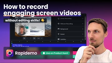 How to record engaging screen videos without editing skills! 🌅
