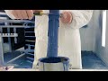 Extremely satisfying paint roller draining compilation