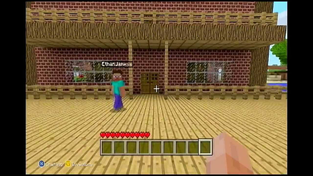  Minecraft  Xbox  360  Our island house YouTube