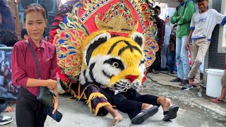 Barongan Nyaplok Cewek Baju Merah Live Krapyak Demak