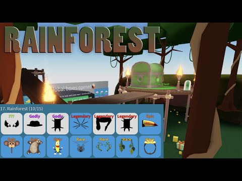 Content Update Rainforest Zone Roblox Unboxing Simulator Youtube - new op rain forest codes unboxing simulator roblox