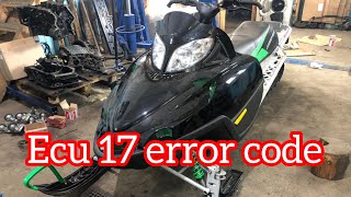 Ecu 17 Arctic cat. Error temp sensor ecu 07 . Failure in exhaust temp sensor