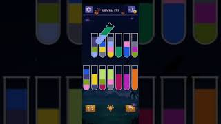 Sort Water Puzzle Level 171 Walkthrough Solution iOS/Android