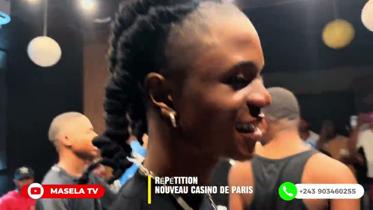 Zakalara ya mboka répétition nouveau casino de Paris