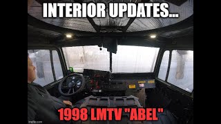 Abel LMTV build part 184 (Cab interior updates and ISSPRO mechanical water temp gauge)