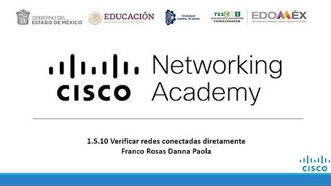 Práctica 1.5.10 Verificar redes conectadas