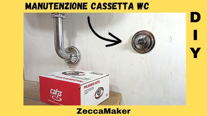 Riparare comando scarico acqua WC 