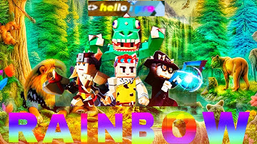 How To Get Rainbow Colour Text 😱 (Block Man Go)