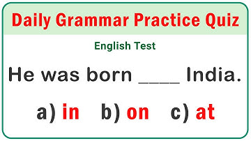 English Grammar Test 🌟 Only 1% Can You Score 95% on this quiz