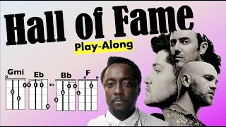 Hall Of Fame (The Script ft. will.i.am) EASY Ukulele/Lyric Play-Along