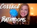 College Dorm Bathrooms 101 // How to Survive the Community Bathroom + Mini Tour • Lottie Smalley