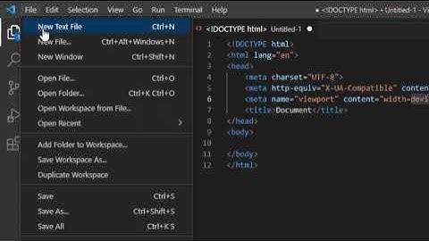 Mi primer programa en Html usando SUBLIME TEXT y VISUAL STUDIO CODE.