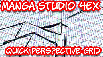 Quick Perspective Grid in Manga Studio 4EX - Scribbles with Jonathan