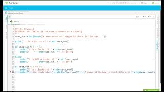 2.2 Code Your Own- Factors-TechSmart