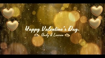 Free Heart Valentines Story Slideshow Video Template (Customizable) - FlexClip