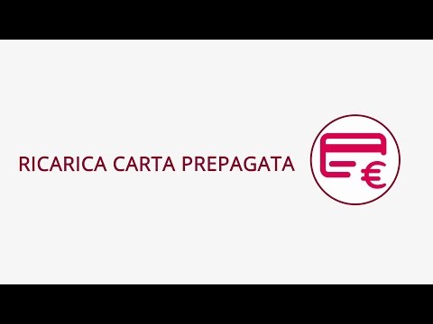 Ricarica carta prepagata – Digital Banking –  Banca Monte dei Paschi di Siena