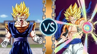 Vegetto vs Gogeta