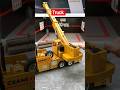 Satisfying with miniature model jcb construction vehicle excavator crane rescue truck #doosan #jcb
