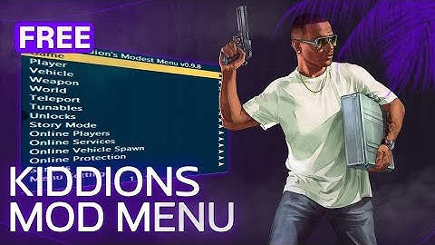  GTA 5 Mod Menu PC (2025) / Free Kiddions Menu Cheat, Money Hack & Online Mods | Download Tutorial