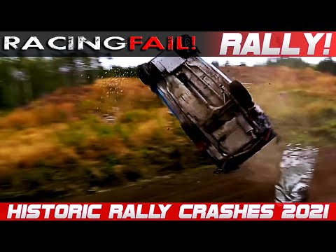 Historic Legend Rally Cars Crash Compilation 2021