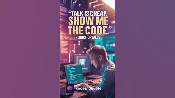 Talk is Cheap. Show Me the Code. 💻🔥 | Motivational Quote for Coders #motivation