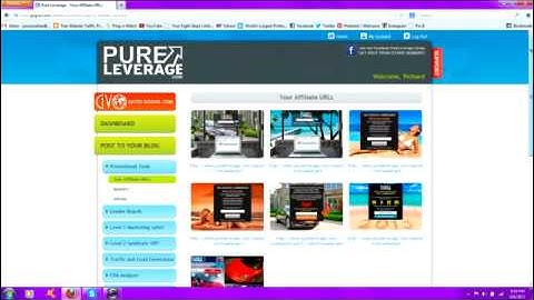 Pure Leverage Squeeze Page Setup