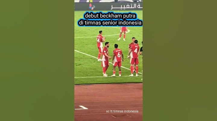 debut beckham putra di timnas senior indonesia | timnas indonesia vs china #beckhamputra #timnas