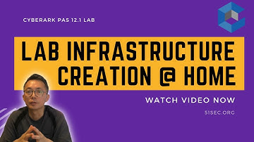 1. Thuislabinfrastructuur instellen - CyberArk PAM 12.2 Lab @Home