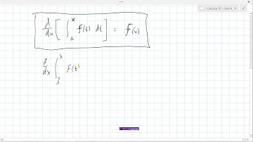 Fundamental Theorem of Calculus - Part 2