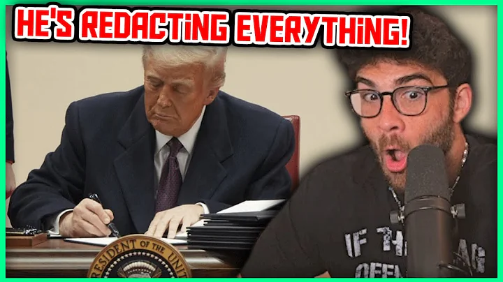 Trump Announces Plan to CENSOR Epstein Files | Hasanabi Reacts