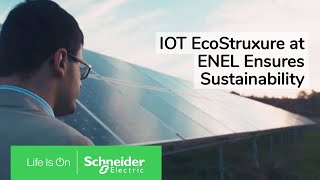 IoT EcoStruxure at Enel Ensures Sustainability | Schneider Electric screenshot 1