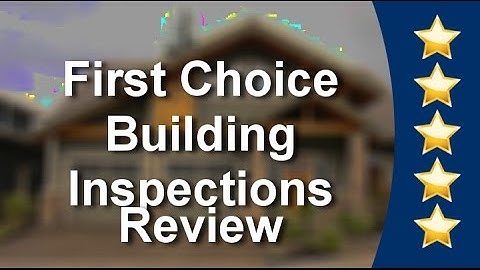 First Choice Building Inspections Jacksonville Perfect Five Star Review by Rodney C.