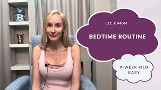 9-Week-Old Baby: Bedtime Routine | Subt. ENG/ FR/ ES/ ZHO_CN | CloudMom