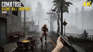 Comatose  Silent Hill Inspired   Game Walkthrough  4k 60fps  No Commentary early Access
