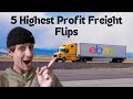 I Make THOUSANDS Shipping Freight on eBay - Here's What to Sell