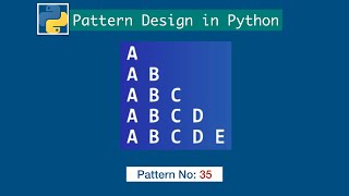 Python Pattern Design 35