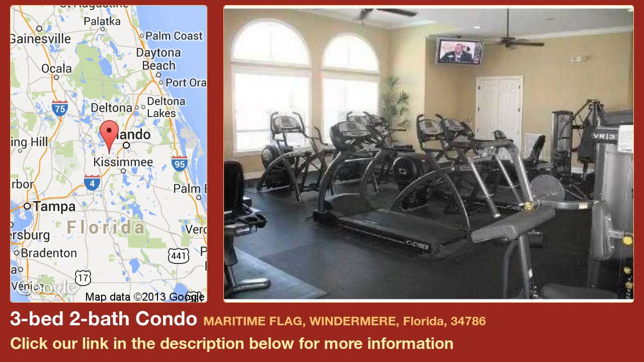 3bed 2bath Condo for Sale in Windermere, Florida on YouTube