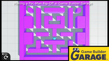 Game Builder Garage - Making a Pac-Man rip-off (Part 1)
