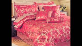 Carrington Rose Bedspread & Pillowsham Bedding Set
